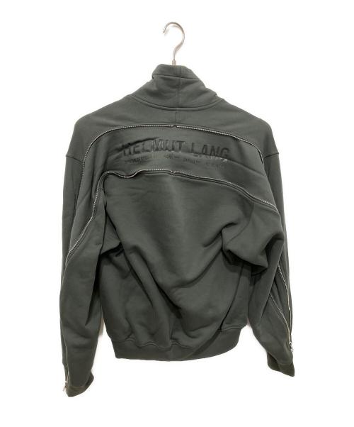 HELMUT LANG（ヘルムートラング）HELMUT LANG (ヘルムートラング) Suitcase Pullover ハーフジップパーカー グレー サイズ:XSの古着・服飾アイテム