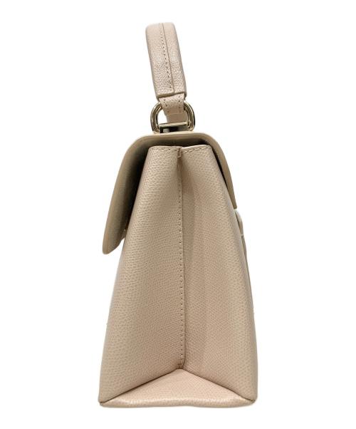 FURLA（フルラ）FURLA (フルラ) ミニトップハンドルバッグ ベージュの古着・服飾アイテム