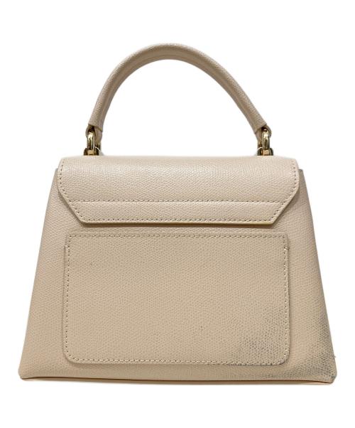 FURLA（フルラ）FURLA (フルラ) ミニトップハンドルバッグ ベージュの古着・服飾アイテム