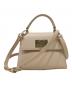FURLA（フルラ）の古着「ミニトップハンドルバッグ」｜ベージュ