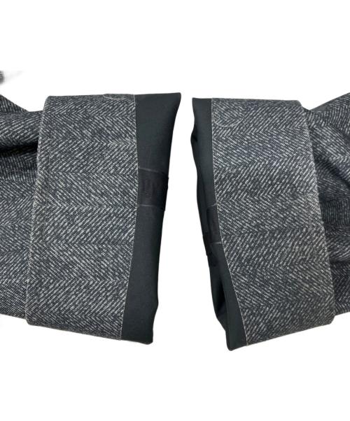 RRL（ダブルアールエル）RRL (ダブルアールエル) ヘリンボーンプリントロングコート グレー サイズ:Lの古着・服飾アイテム