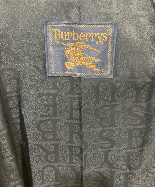 Burberry's（バーバリーズ）Burberry's (バーバリーズ) ステンカラーコート ネイビー サイズ:9ARの古着・服飾アイテム