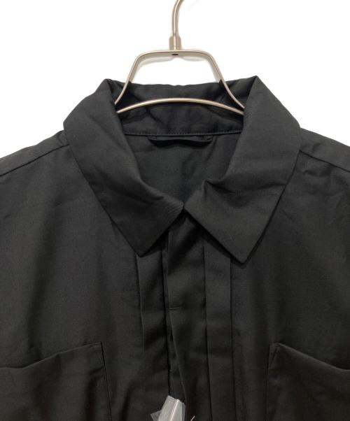 less is jp（レス・イズ・ジェーピー）less is jp (レス・イズ・ジェーピー) バッグレスシャツ ブラック サイズ:S 未使用品の古着・服飾アイテム