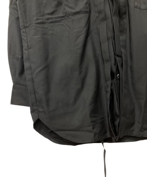 less is jp（レス・イズ・ジェーピー）less is jp (レス・イズ・ジェーピー) バッグレスシャツ ブラック サイズ:S 未使用品の古着・服飾アイテム
