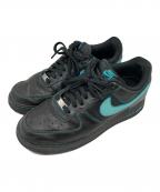 NIKEナイキ）の古着「ローカットスニーカー」｜ブラック×ブルー