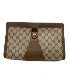 GUCCI（グッチ）の古着「クラッチバッグ」｜ベージュ