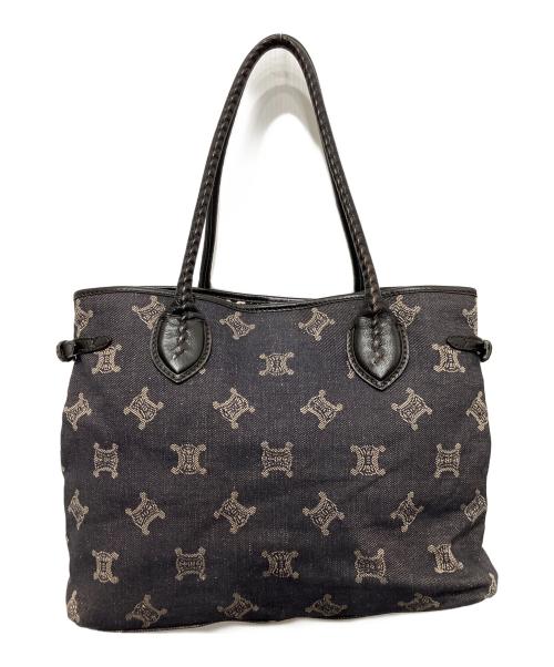CELINE（セリーヌ）CELINE (セリーヌ) デニム地トートバッグ インディゴの古着・服飾アイテム