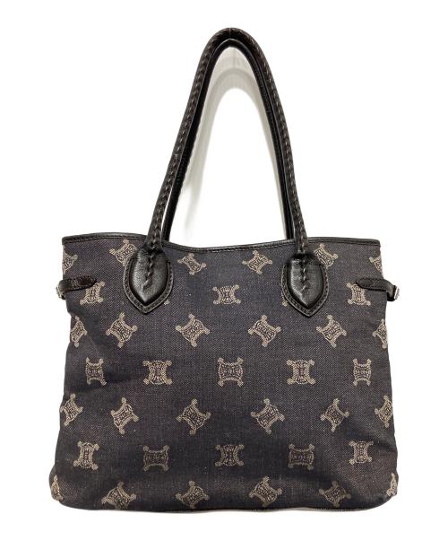 CELINE（セリーヌ）CELINE (セリーヌ) デニム地トートバッグ インディゴの古着・服飾アイテム