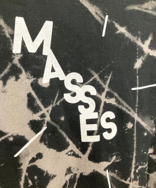 MASSES（マシス）MASSES (マシス) スウェットスタジャン ブラック×グレー サイズ:Lの古着・服飾アイテム