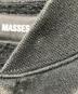 中古・古着 MASSES (マシス) スウェットスタジャン ブラック×グレー サイズ:L：10000円