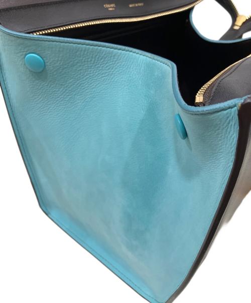 CELINE（セリーヌ）CELINE (セリーヌ) トラペーズ 2WAYショルダーバッグ グレーの古着・服飾アイテム