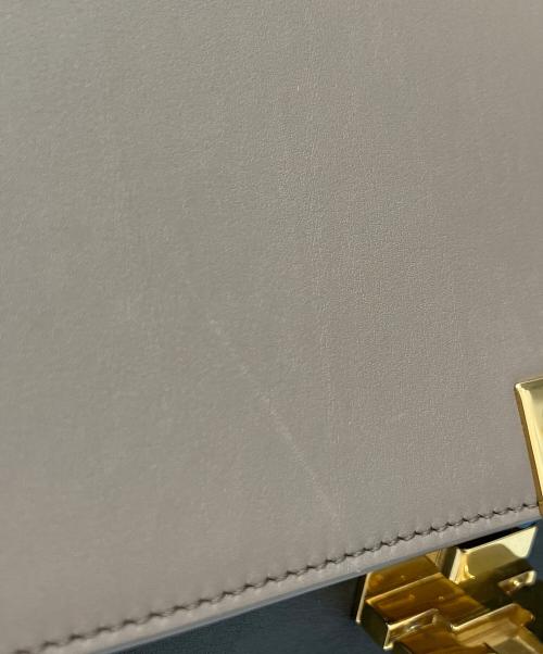 CELINE（セリーヌ）CELINE (セリーヌ) トラペーズ 2WAYショルダーバッグ グレーの古着・服飾アイテム