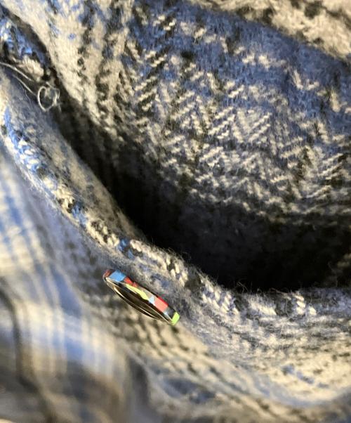 SUGAR CANE（シュガーケーン）SUGAR CANE (シュガーケーン) FICTION ROMANCE HERRINGBONE TWILL CHECK WORK SHIRT ブルー×グレー サイズ:S 未使用品の古着・服飾アイテム