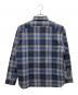 SUGAR CANE (シュガーケーン) FICTION ROMANCE HERRINGBONE TWILL CHECK WORK SHIRT ブルー×グレー サイズ:S 未使用品：12000円
