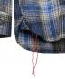 中古・古着 SUGAR CANE (シュガーケーン) FICTION ROMANCE HERRINGBONE TWILL CHECK WORK SHIRT ブルー×グレー サイズ:S 未使用品：12000円