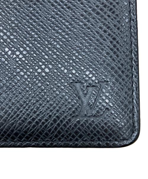 LOUIS VUITTON（ルイ ヴィトン）LOUIS VUITTON (ルイ ヴィトン) 2つ折り財布 ブラックの古着・服飾アイテム