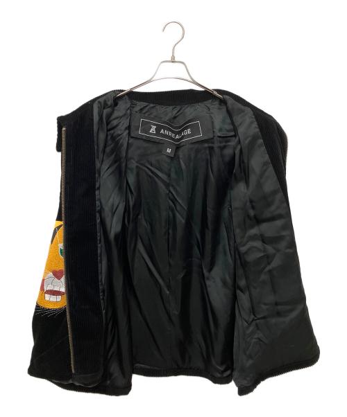 ANREALAGE（アンリアレイジ）ANREALAGE (アンリアレイジ) ZOOM VIETNAM JUMPER ブラック サイズ:Mの古着・服飾アイテム