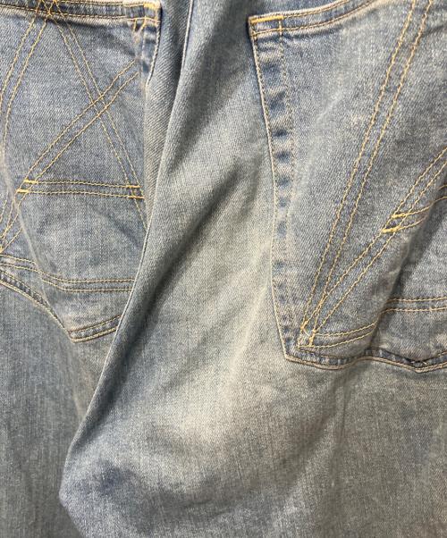 ANREALAGE（アンリアレイジ）ANREALAGE (アンリアレイジ) パッチワークデニムパンツ インディゴ サイズ:48の古着・服飾アイテム