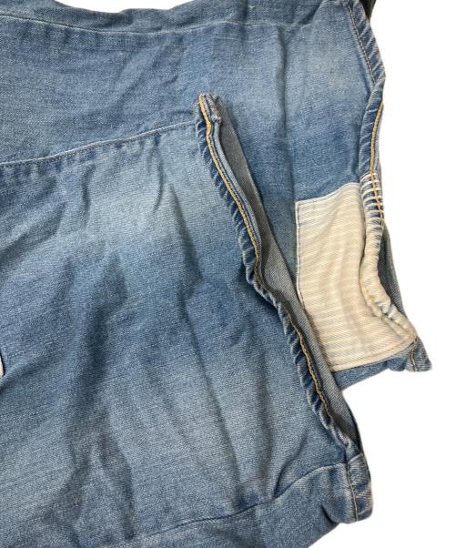 ANREALAGE（アンリアレイジ）ANREALAGE (アンリアレイジ) パッチワークデニムパンツ インディゴ サイズ:48の古着・服飾アイテム