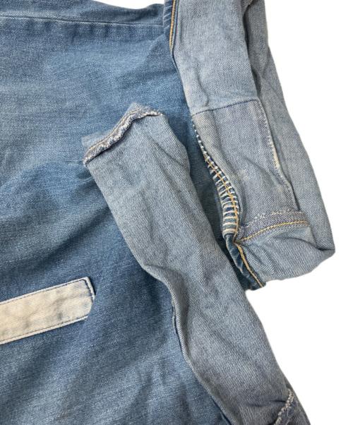 ANREALAGE（アンリアレイジ）ANREALAGE (アンリアレイジ) パッチワークデニムパンツ インディゴ サイズ:48の古着・服飾アイテム
