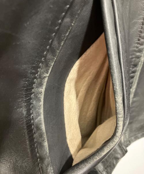 Schott（ショット）Schott (ショット) レザージャケット ブラック サイズ:38の古着・服飾アイテム
