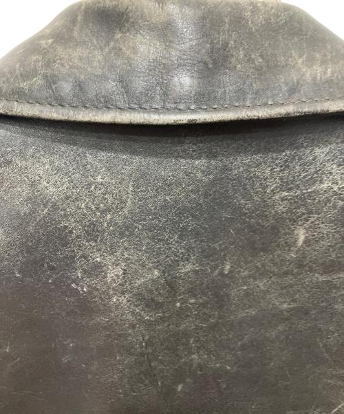 Schott（ショット）Schott (ショット) レザージャケット ブラック サイズ:38の古着・服飾アイテム