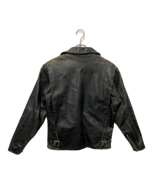Schott（ショット）Schott (ショット) レザージャケット ブラック サイズ:38の古着・服飾アイテム