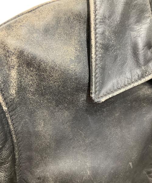 Schott（ショット）Schott (ショット) レザージャケット ブラック サイズ:38の古着・服飾アイテム