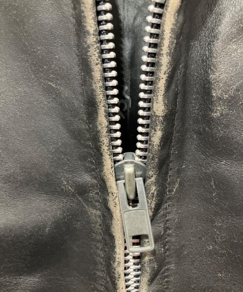 Schott（ショット）Schott (ショット) レザージャケット ブラック サイズ:38の古着・服飾アイテム