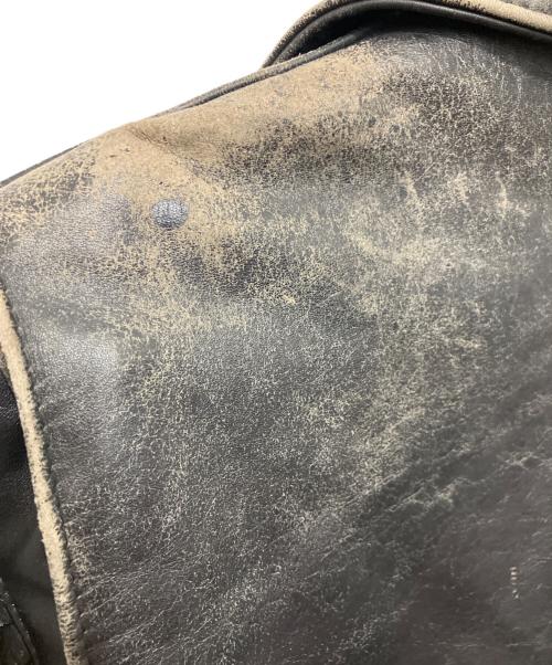 Schott（ショット）Schott (ショット) レザージャケット ブラック サイズ:38の古着・服飾アイテム