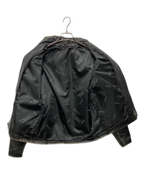 Schott（ショット）Schott (ショット) レザージャケット ブラック サイズ:38の古着・服飾アイテム
