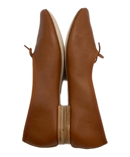 repetto（レペット）repetto (レペット) BEAUTY&YOUTH (ビューティーアンドユース) MANON バレエシューズ ブラウン サイズ:38の古着・服飾アイテム