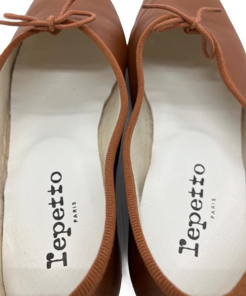 repetto（レペット）repetto (レペット) BEAUTY&YOUTH (ビューティーアンドユース) MANON バレエシューズ ブラウン サイズ:38の古着・服飾アイテム