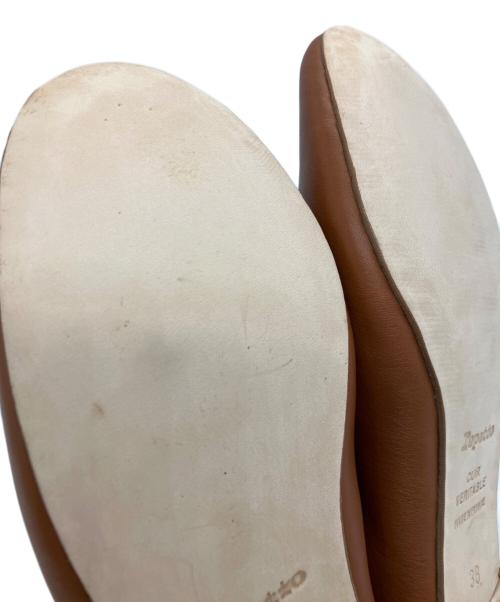 repetto（レペット）repetto (レペット) BEAUTY&YOUTH (ビューティーアンドユース) MANON バレエシューズ ブラウン サイズ:38の古着・服飾アイテム