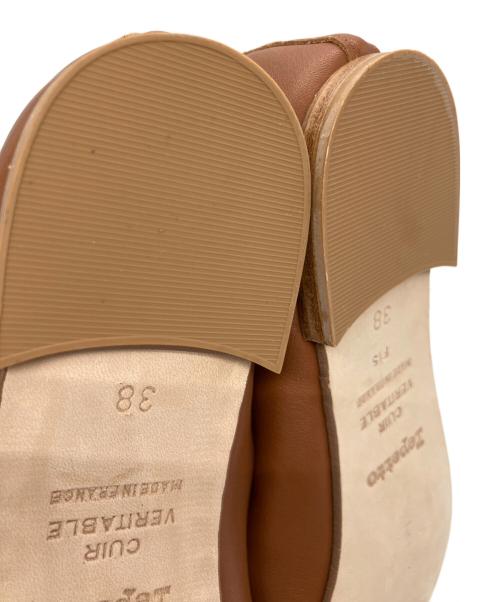 repetto（レペット）repetto (レペット) BEAUTY&YOUTH (ビューティーアンドユース) MANON バレエシューズ ブラウン サイズ:38の古着・服飾アイテム