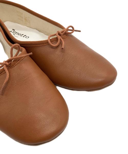 repetto（レペット）repetto (レペット) BEAUTY&YOUTH (ビューティーアンドユース) MANON バレエシューズ ブラウン サイズ:38の古着・服飾アイテム