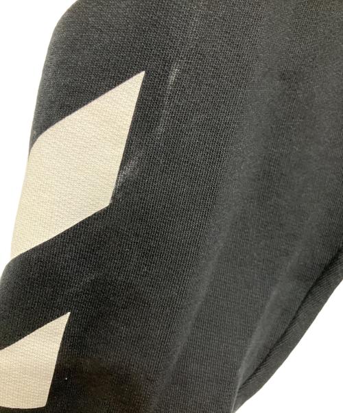 OFFWHITE（オフホワイト）OFFWHITE (オフホワイト) Diagonal Arrows Hoodie ブラック サイズ:Mの古着・服飾アイテム