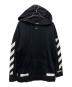 OFFWHITE（オフホワイト）の古着「Diagonal Arrows Hoodie」｜ブラック