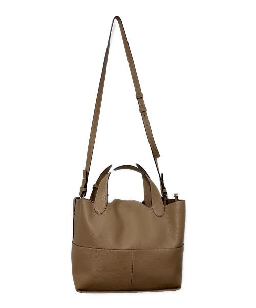 FURLA（フルラ）FURLA (フルラ) Primrose トートバッグ ベージュの古着・服飾アイテム