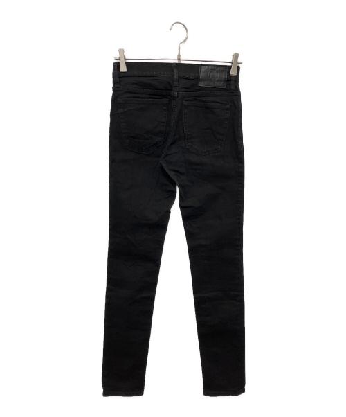 Hysteric Glamour（ヒステリックグラマー）Hysteric Glamour (ヒステリックグラマー) スタッズスキニーブラックデニムパンツ ブラック サイズ:Ｗ25　（63.5ｃm）の古着・服飾アイテム