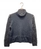 tricot COMME des GARCONSトリココムデギャルソン）の古着「00s ハイネックニット」｜ブラック