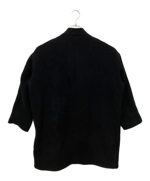 journal standard L'essage（ジャーナルスタンダード レサージュ）journal standard L'essage (ジャーナルスタンダード レサージュ) コクーンミドルコート2 ブラック サイズ:FREEの古着・服飾アイテム