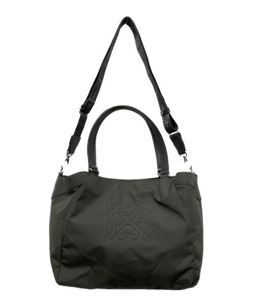 russet（ラシット）russet (ラシット) 2WAYショルダーバッグ グレーの古着・服飾アイテム