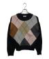 MARGARET HOWELL（マーガレットハウエル）の古着「MERINO CASHMERE ARGYLE」｜マルチカラー