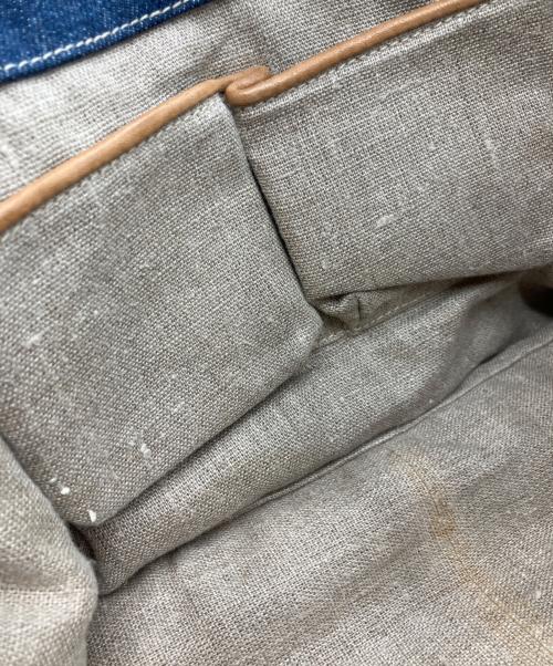 PRADA（プラダ）PRADA (プラダ) Double-Chain Shoulder Bag Denime インディゴの古着・服飾アイテム