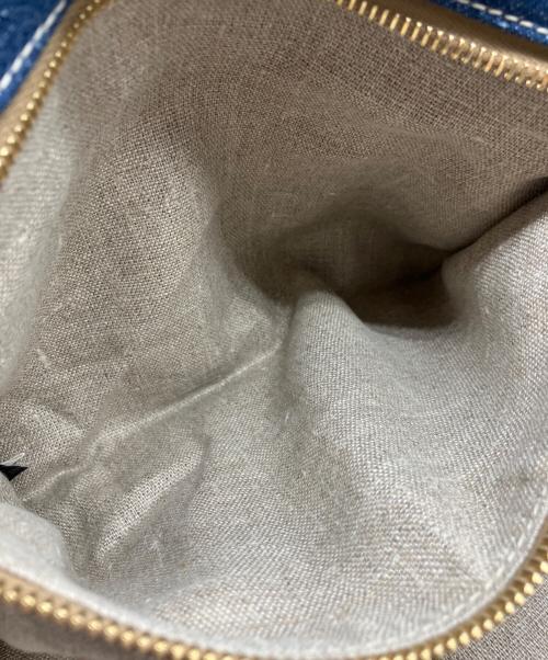 PRADA（プラダ）PRADA (プラダ) Double-Chain Shoulder Bag Denime インディゴの古着・服飾アイテム