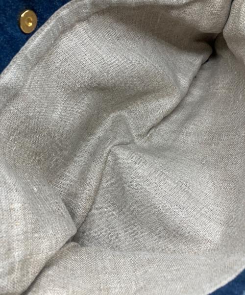 PRADA（プラダ）PRADA (プラダ) Double-Chain Shoulder Bag Denime インディゴの古着・服飾アイテム