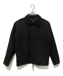 New Era×Y's（ニューエラ×ワイズ）の古着「インサイトウールコーチジャケット」｜ブラック