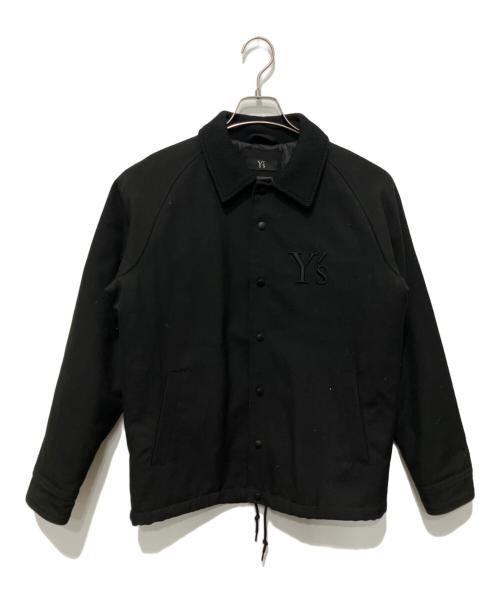 New Era（ニューエラ）New Era (ニューエラ) Y's (ワイズ) インサイトウールコーチジャケット ブラック サイズ:Sの古着・服飾アイテム