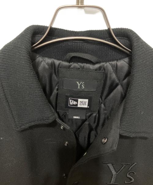 New Era（ニューエラ）New Era (ニューエラ) Y's (ワイズ) インサイトウールコーチジャケット ブラック サイズ:Sの古着・服飾アイテム